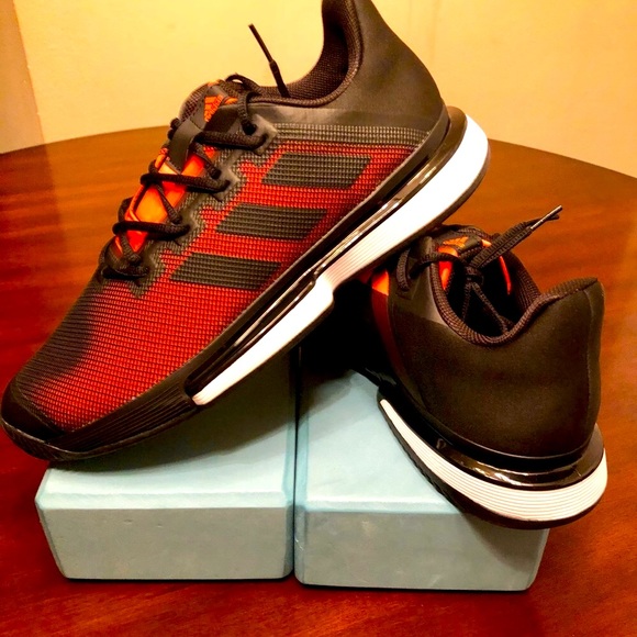 NWT Men’s Adidas G26605 SoleMatch Bounce Tennis Shoes size 10 - Picture 3 of 7